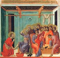 Washing of feet - Duccio di Buoninsegna