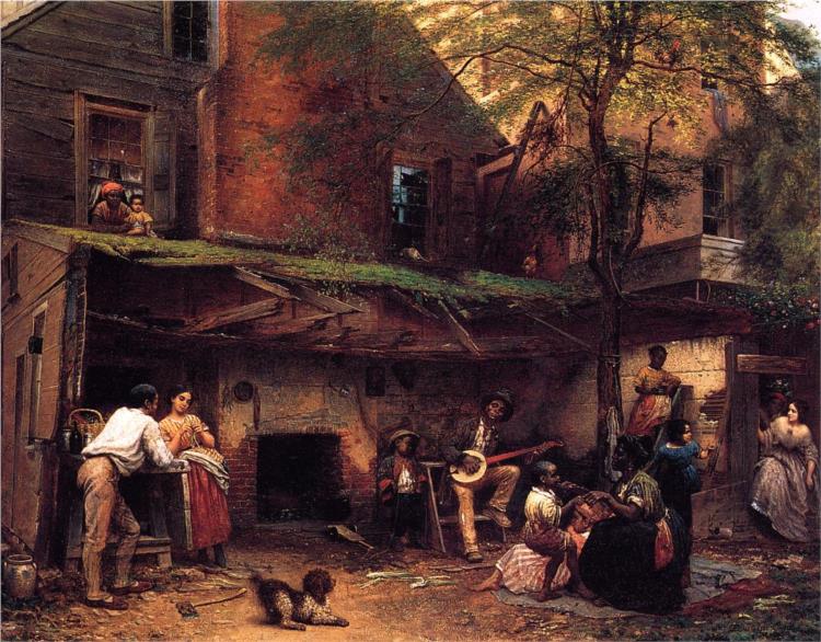 Negro Life in the South, 1859 - Істмен Джонсон