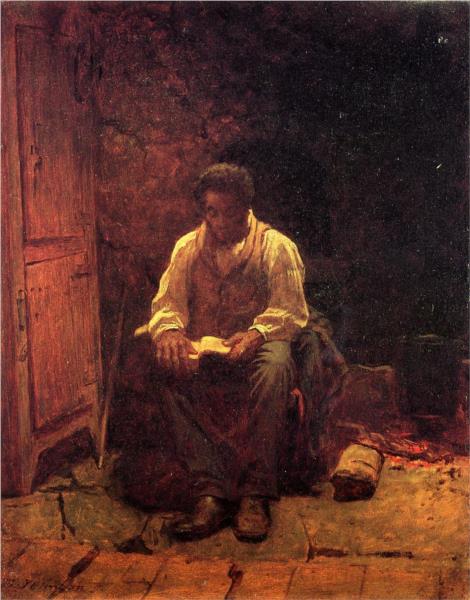 The Lord is My Shepherd, 1863 - Eastman Johnson