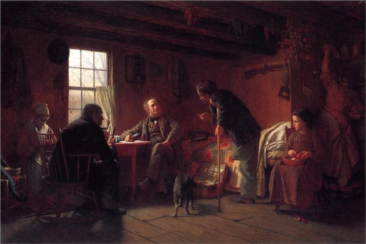 The Pension Claim Agent, 1867 - Eastman Johnson