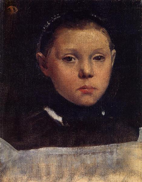 Portrait of Giulia Bellelli, 1858 - 1859 - Edgar Degas