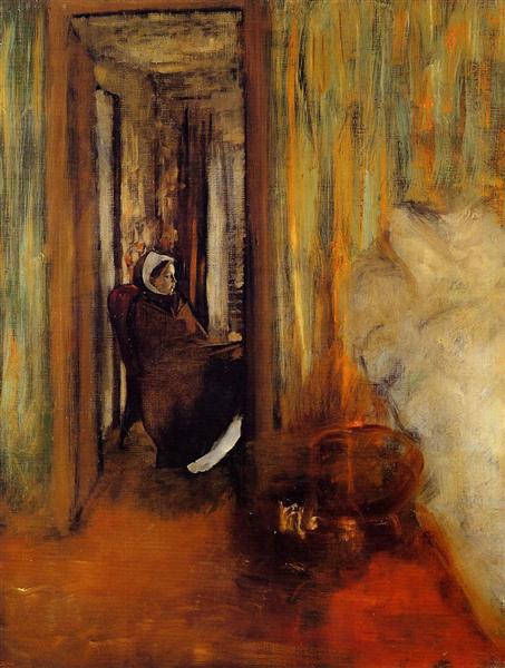 The Nurse, 1872 - 1873 - Edgar Degas