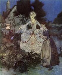 Cinderella - from the Picture Book for the Red Cross - Edmund Dulac
