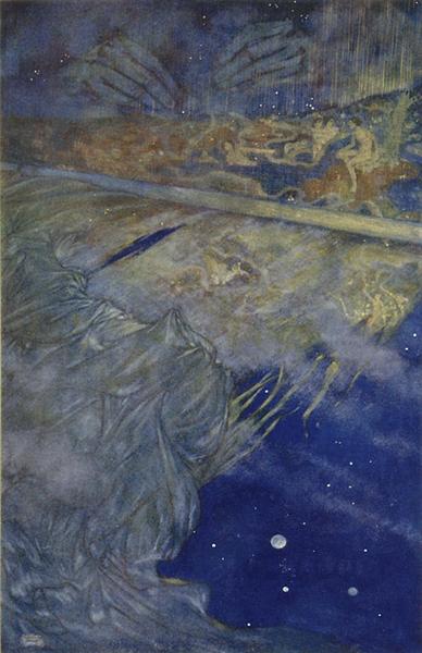 Such Stuff as Dreams are Made on - from The Tempest - Edmund Dulac