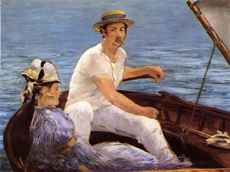 Boating, 1874 - Edouard Manet