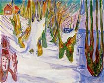 Old Trees - Edvard Munch