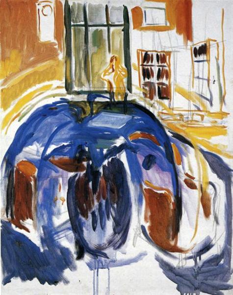 Self-Portrait During Eye Disease II., 1930 - Edvard Munch