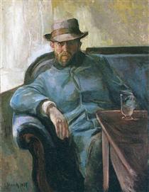 Escritor Hans Jaeger - Edvard Munch