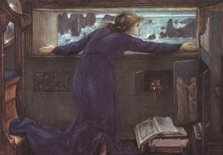 Dorigen of Britain Waiting for the Return of Her Husband, 1871 - Edward Burne-Jones