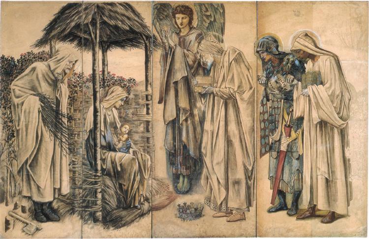 The Adoration of the Magi - Edward Burne-Jones