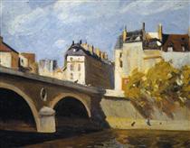 Bridge on the Seine - Едвард Хоппер