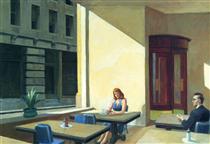Sunlight in a Cafeteria - Edward Hopper