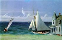The Lee Shore - Edward Hopper