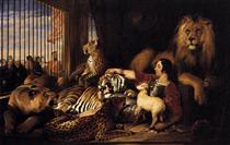 Isaac van Amburgh and his Animals - Edwin Henry Landseer