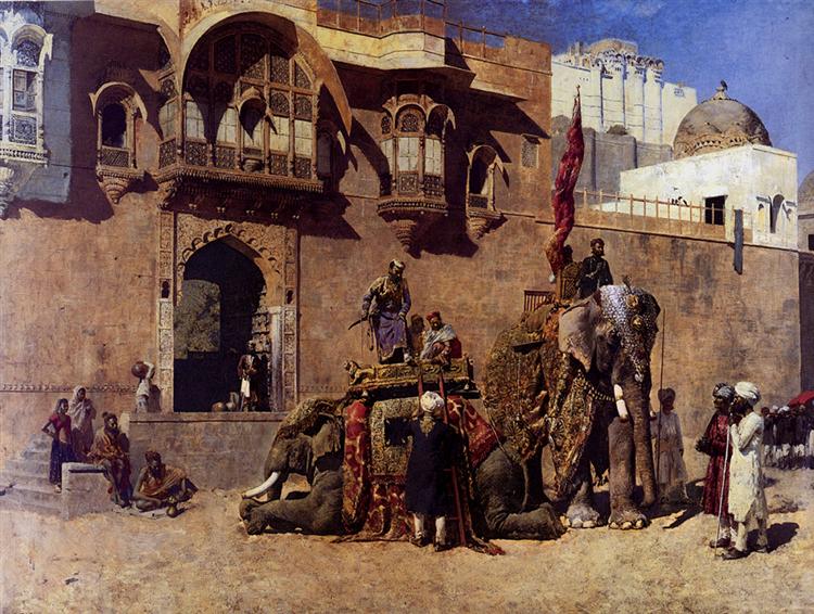A Rajah Of Jodhpur, c.1888 - Edwin Lord Weeks