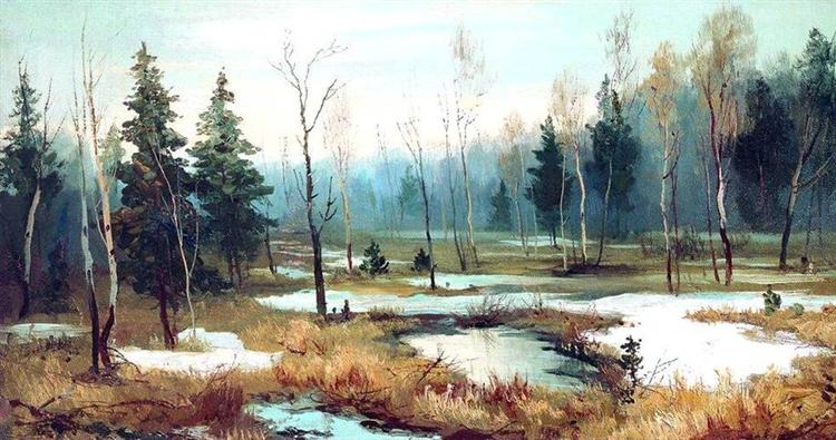 In Late winter - Efim Volkov