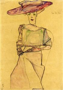 Portrait of Johanna Staude, 1917 - 1918 - Gustav Klimt 
