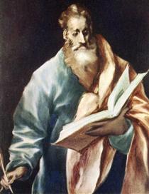 Apostle St. Matthew - El Greco