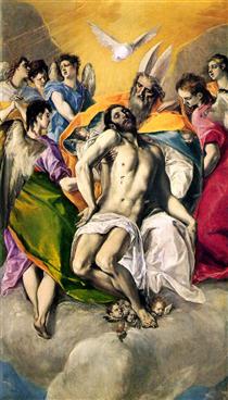 A Santíssima Trindade - El Greco