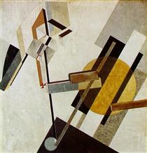 Proun 19D - Lazar Lissitzky