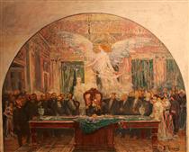 Latin American Presidental Inauguration, Brazil, 1891 - Eliseu Visconti