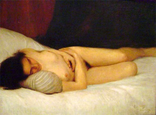 Female nude, 1894 - Eliseu Visconti
