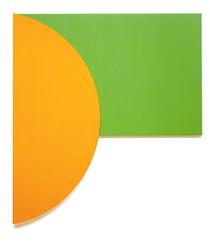 Orange Relief with Green - Ellsworth Kelly