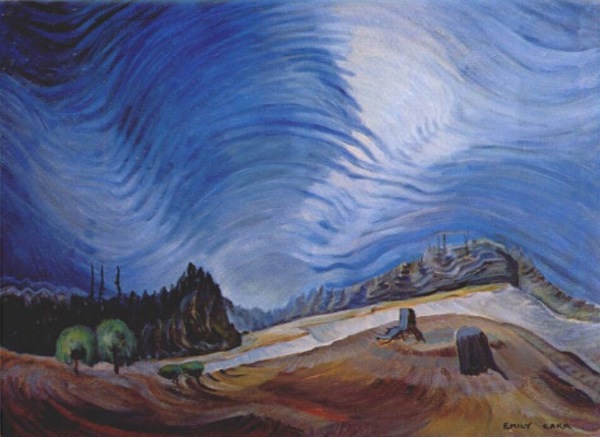 Above the Gravel Pit, 1937 - Emily Carr