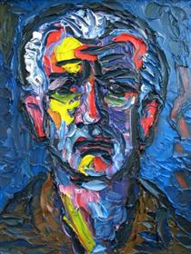 Self-portrait - Endre Bartos