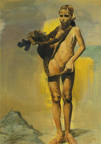 Girl with Doll, 1987 - Eric Fischl
