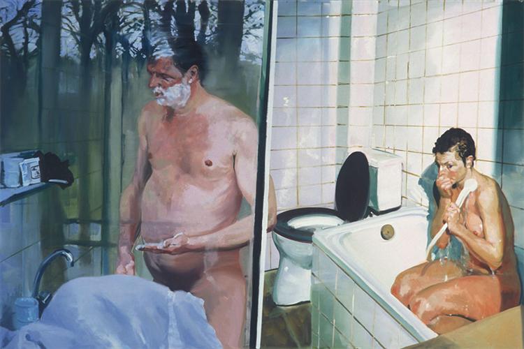 Krefeld Project Bathroom Scene 2, 2003 - Eric Fischl