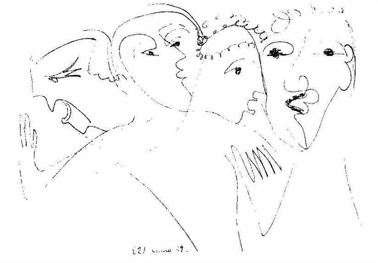 Nervous Heads - Ernst Ludwig Kirchner