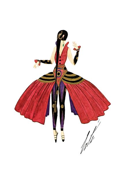 Project for The Masks - Erte - WikiArt.org