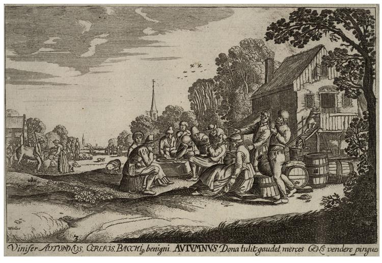 Autumn, 1629 - Эсайас ван де Вельде