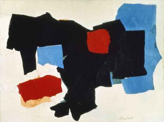 Blue, Red, Black, and White, 1961 - Эстебан Виченте