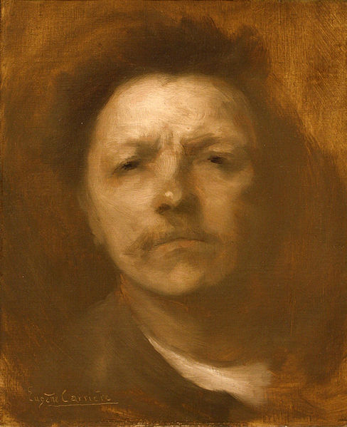 Self-portrait, 1893 - Eugene Carriere