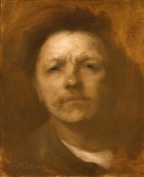 Self-portrait - Eugene Carriere