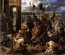 Entrada de los Cruzados en Constantinopla - Eugène Delacroix