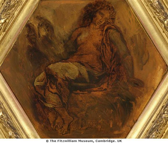 The Muse of Orpheus, 1845 - 1847 - Eugene Delacroix