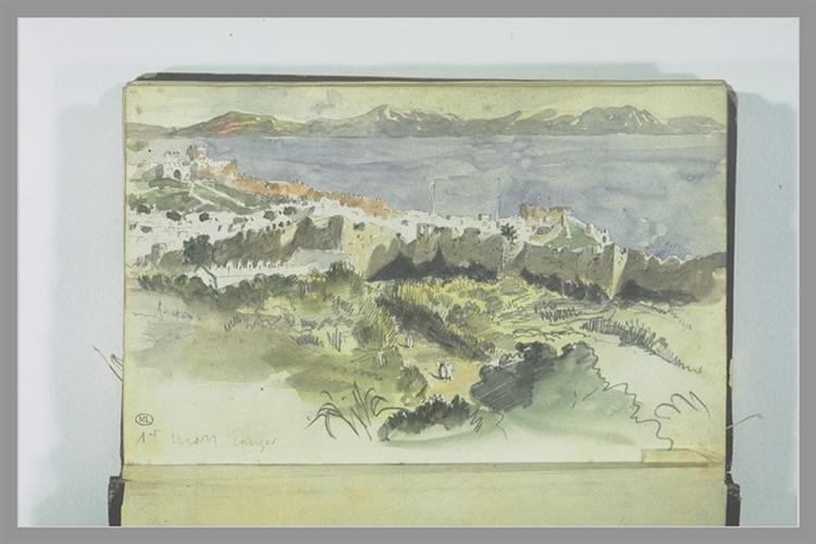 View of Tangier, 1832 - Eugene Delacroix