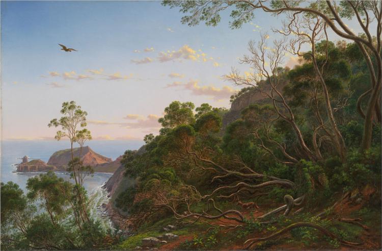 Tea Trees near Cape Schanck, Victoria, 1865 - Ойген фон Герард
