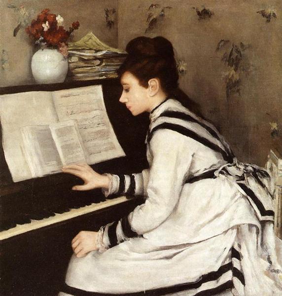 Secretly, 1877 - 1878 - Eva Gonzalès