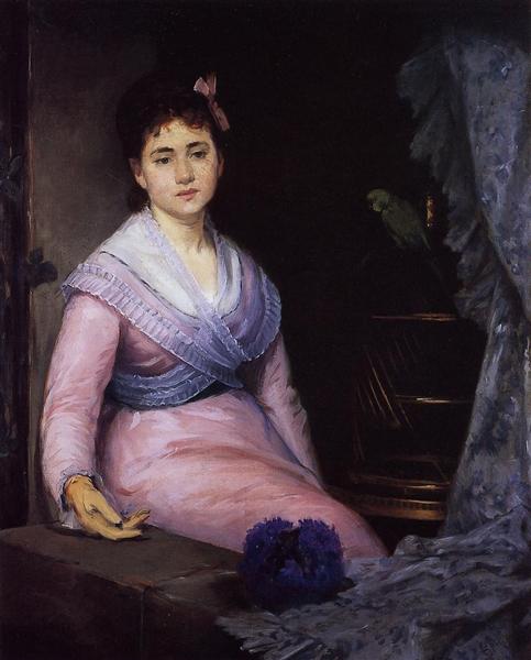 The Indolence, c.1871 - c.1872 - Ева Гонсалес