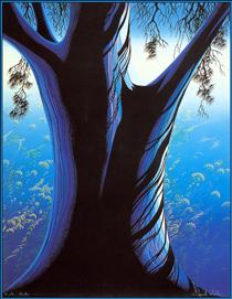 Blue Pine - Eyvind Earle