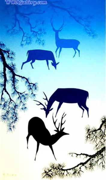 Deer - Eyvind Earle