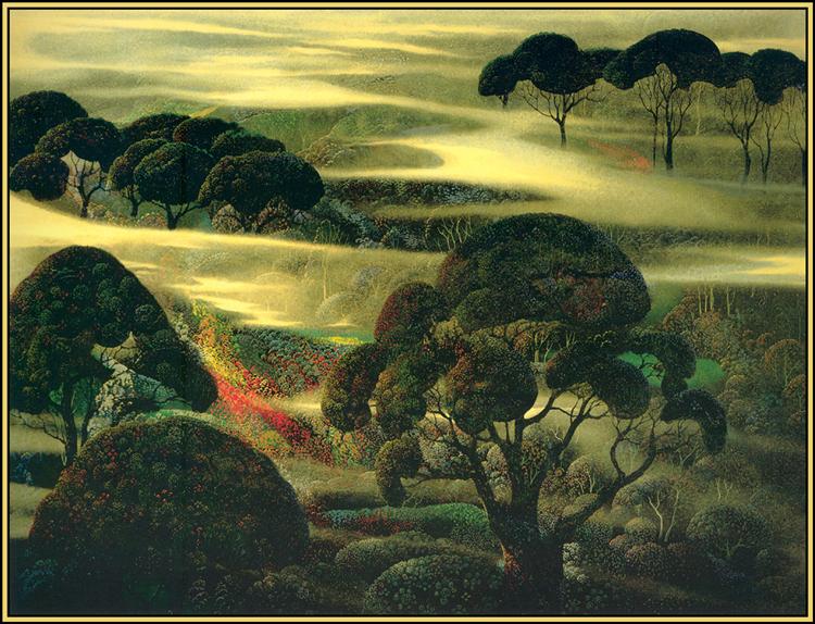 Forest in Fog - Eyvind Earle