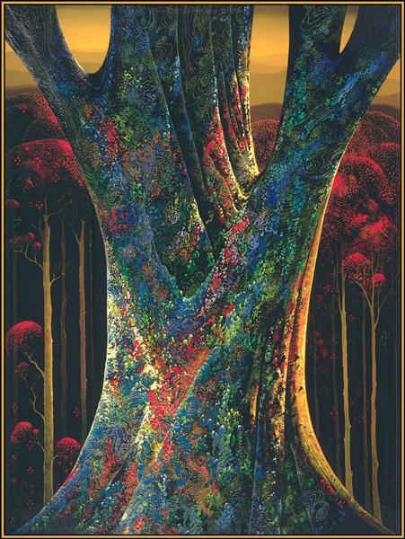 Majestic Tree - Eyvind Earle