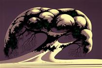 Snow Tree - Eyvind Earle
