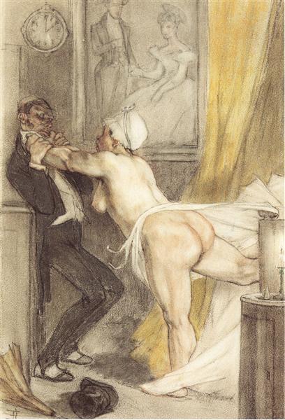 After Midnight (The Return to Love the Lack of It) - Félicien Rops