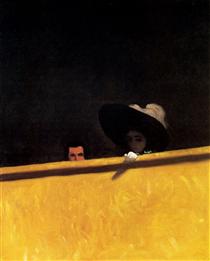 Box Seats at the Theater, the Gentleman and the Lady - Félix Vallotton